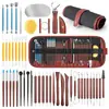 Conjunto de Ferramentas para Cerâmica Transfronteiriço, Faca Escultora para Argila, Argila Macia para DIY, Ferramentas para Moldar e Aparar Argila e Pedra