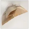 Suministro directo de fábrica bolsa con ventana de papel Kraft autosellante autoportante para alimentos fruta seca a prueba de humedad película mate bolsa con cremallera tridimensional en stock