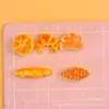Mini Pan de Simulación Accesorios de Resina Pegamento de Crema para Manualidades Juguetes Comestibles Pegatinas Pasador para el Cabello Crocs Materiales Decorativos Hechos a Mano