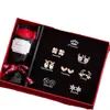 Pendientes Plata de Ley 925 Set de Pendientes para una Semana Pendientes de Perla de Alta Gama Regalo de San Valentín Cumpleaños para Novia