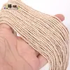 Cuentas redondas pequeñas de 2/3 mm, cristal natural, ágata, turquesa, para pulsera, collar DIY, venta al por mayor, cuentas sueltas, accesorios de joyería