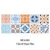 Padrão de azulejo transfronteiriço Adesivo de piso fosco Cozinha Backsplash Guarda-roupa de mesa Adesivo de parede remodelado MZ-6-065
