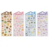 Pegatinas de Diario con Relieve de Mascota Peluda Lindas Shanle para Niñas Dibujos Animados para Teléfono Taza de Agua Material de Diario Decoración de Diario