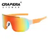 Óculos coloridos anti-UV para atividades transfronteiriças, novo modelo para homens e mulheres, óculos de sol para trilha e montanhismo, óculos para esportes ao ar livre e ciclismo