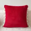 Año del Caballo Año Nuevo Rojo Almohada Decorativa de Gama Alta Funda de Almohada Nueva Chinoiserie Dormitorio Sofá Ventana Saliente Cojín Cojín con Relleno