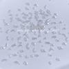 Celebridad Cibernética Joyería para Uñas Textura de Taladro Alienígena Fondo Plano Perla Blanca Pura Diamante de Amor Ovalado tamaño pequeño Decoración de Uñas Taladro