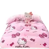 Juego de cuatro piezas de algodón lavado 2026 modelo nuevo funda de edredón, sábana, juego de tres piezas para dormitorio de estudiante, ropa de cama de primavera y otoño