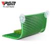 Tapete de golfe interno PGM com caixa de tee, base de borracha macia insípida, ventosa, taco de swing