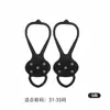 Crampons de silicone transfronteiriços russos para esportes ao ar livre, simples para escalada na neve de inverno e montanhismo, capas antiderrapantes para sapatos