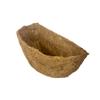 Maceta de Flor de Palmera de Coco Semicircular para Jardinería Exterior, Forro de Plantación, Cesta de Flores Transpirable a Prueba de Fugas para Balcón, Patio, Montaje en Pared, Alfombrilla para Maceta