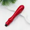 Mango para Sello de Cera Sello de Lacre Atmósfera Festiva Navideña Mango Delgado Mango de Madera Rojo y Verde Herramienta Mango Accesorios al por Mayor