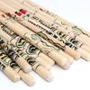 Baquetas Instrumento de Percusión Accesorios Fábrica Venta al por Mayor Arce Baquetas de Práctica para Principiantes Pintadas