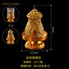 Bolsa de dinero un cubo de oro cornucopia cosas buenas suceden ginseng ruyi árbol de la fortuna vela a prueba de viento vela de loto fabricantes
