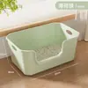 Caixa de Areia para Gatos Jumbo Semi-fechada Anti-respingo Super Grande Aprofundada Banheiro para Gatos Suprimentos para Pets Gato Fabricante Atacado