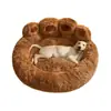 Casa para Perro con Forma de Pata de Oso Nido Cálido de Invierno para Gato Esterilla para Dormir Todas las Estaciones Suministros para Mascotas Sofá Cama para Perro Mediano y Grande Nido con Forma de Pata de Oso
