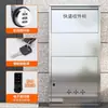 Caja de entrega a domicilio exterior de acero inoxidable, gabinete de almacenamiento de paquetes antirrobo para la entrada, caja de recogida privada montada en la pared para villas