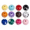 Acrílico Graffiti Salpicadura Tinta Lunares Bola DIY Material de Joyería Llavero Collar con Cuentas Colgante Accesorios Venta al por Mayor