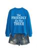 No Amigable No Europeo y Americano Cómodo Nuevo para Mujer Deseo Exportación Transfronteriza Sudadera Base Otoño e Invierno