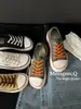 Tênis de lona retrô estilo coreano, de duas vias, para mulheres, com plataforma de sola grossa, sapatos casuais, disponíveis em várias cores, adequados para estudantes