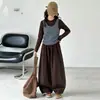 Conjunto de Otoño para Niñas 2026 Nuevo Estilo para Niñas Mayores, Popular Conjunto de Dos Piezas Este Año, Ropa de Dos Piezas Falsa para Niñas