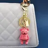 25 años nuevo listado oso llavero multicolor colgante de bolsa colgante personalidad creativa colgante venta al por mayor directa de fábrica