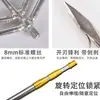 Harpoon Cabeça de Aço Inoxidável Vintage Terno Comercial Vintage Cabeça de Aço Inoxidável Haste Telescópica Garfo Rã-Touro Super Duro Estilo Chinês