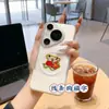 Pegatina de Línea para Teléfono de Oro Puro 999 de Gran Venta con Diseño de Cachorro de Dibujos Animados Lindos, Adorable Pegatina Dorada Pequeño Regalo