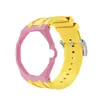 Modelo de Colaboración SwatchxAp al por Mayor Caja de Reloj Modificada de Biocerámica Roble Correa de Silicona Esquema de Colores de Moda