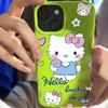 Hello Kitty Adequado para Iphone16/15/14Promax Capa de Celular Apple 11/12/13 Capa Jelly Desenho Animado Macia