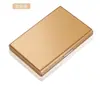 Portatarjetas de Acero Inoxidable Antimanético Antirrobo Billetera Regalo para Papá Mini Portatarjetas de Acero Inoxidable de Alta Gama Nuevo Estilo 2026 para Hombres y Mujeres