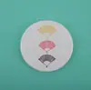 Set de serie de tierra de diatomeas de posavasos redondos y cuadrados, alfombrillas absorbentes y termoaislantes con patrón de animales y plantas estilo japonés