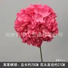 Flor artificial para boda rosa rojo material de flor para techo de salón de bodas arreglo floral para guía de carretera decoración de fondo de compromiso arreglo floral flor