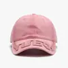 Gorra de Béisbol Ligera Versátil para Mujer de Primavera y Verano con Letras Inglesas, Estilo Masculino Visera Curva Transpirable Gorra de Protección Solar