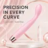 Mini Vibrador G-Spot para Mulheres, Massageador Pessoal Fino de TPE, Estimulação Clitoriana e Vaginal Potente, Alimentado por Bateria, HL17