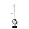 Cuchara de acero inoxidable 316L de alta calidad cuchara profunda cuchara cuchara cuchara mango largo fondo plano engrosado cuchara redonda grabado láser
