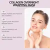 Mascarilla Desprendible de Colágeno Hoygi Exfoliante Suave Profundamente Hidratante Humectante Reafirmante Mascarilla para la Piel
