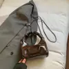 Bolso Cruzado Coreano de Nicho para Mujer, Bolso de Hombro Simple de Alta Gama, Bolso de Axila Minimalista Casual para el Día a Día