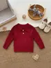 Suéter para Niños, Algodón Puro Clase A, Top Tejido Personalizado de Manga Larga para Bebé, Capa Interior de Otoño e Invierno para Niñas, Cálido, Estilo Transfronterizo