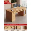 Mesa de computador de mesa, escrivaninha para quarto, escrivaninha para home office, design simples e moderno, escrivaninha fácil de montar com gavetas