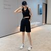 Ropa para Mujer de Talla Grande para Mujeres Gorditas, Verano Delgada Cintura Alta Suelta Casual Seda de Hielo Shorts de Pierna Ancha