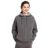 Cárdigan con capucha de cachemir grueso para invierno para mujer, suéter grueso, abrigo holgado, sudadera con capucha tejida, suave y cómoda, cuello redondo