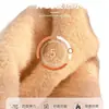 Suéter de Forro Polar Grueso para Mujer Otoño/Invierno 2024 con Cuello Semi Alto, Top Básico Suave de Punto