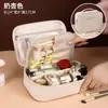 Bolsa de Maquillaje de Gran Capacidad para Mujer, Portátil para Viajes 2026 Bolsa Sencilla de Viaje para Cosméticos y Artículos de Tocador, Bolsa de Almacenamiento Impermeable de Mano
