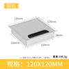 Gabinete de TV Caja de Enrutamiento Oculto Cubierta para Orificio de Enrutamiento de Escritorio Caja para Cables de Escritorio Aleación de Aluminio Cubierta Rectangular para Orificio de Cables