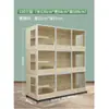 Gaiola para Gatos Gaiola de Criação Três Andares Pet Shop Gaiola para Gatos de Madeira Maciça Espaço Livre Casa Interior Armário para Gatos de Dois Andares Gatil