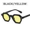 Gafas de Sol Poligonales de Arroz para Uñas Ins Moda Calle Fotográfico Vintage Gafas de Sol Estilo Europeo y Americano Distintivas Cóncavas Modernas