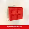 Estante de Almacenamiento Magnético, Ladrillos de Construcción Lindos, Caja de Almacenamiento con Absorción Magnética, Pegatina Decorativa para Refrigerador, Estante de Almacenamiento para Papel Film, Pegatina para Refrigerador, Colgador de Pared