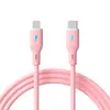 Cable de Datos con 5 Núcleos, Cable de Silicona Totalmente Compatible, Adecuado para iPhone, Huawei, Samsung, Apple Carga Rápida Cable de Carga PD