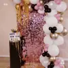 Painéis de Lantejoulas Ativados pelo Vento para Casamentos e Festas, Parede de Fundo Brilhante em Folha, Painéis Decorativos Ativados pelo Vento