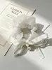 Ligas para el Cabello Estilo Coreano de Moño con Pedrería Scrunchies de Perlas Transfronterizos Tienda de Accesorios DIY Fuente de Suministro Fábrica